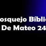 Mateo 24
