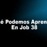 Job 38