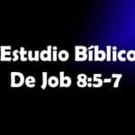 Job 8:5-7