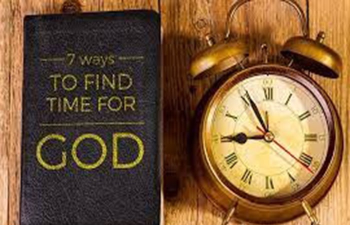 Tendrás Tiempo Para Dios Hoy